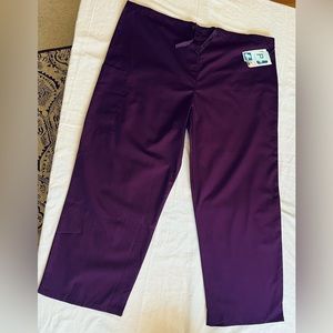 ADAR/ Scrub pants, ladies large petite NWTG